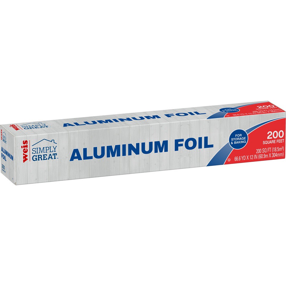 slide 2 of 6, Weis Quality Aluminum Foil, 200 sq ft