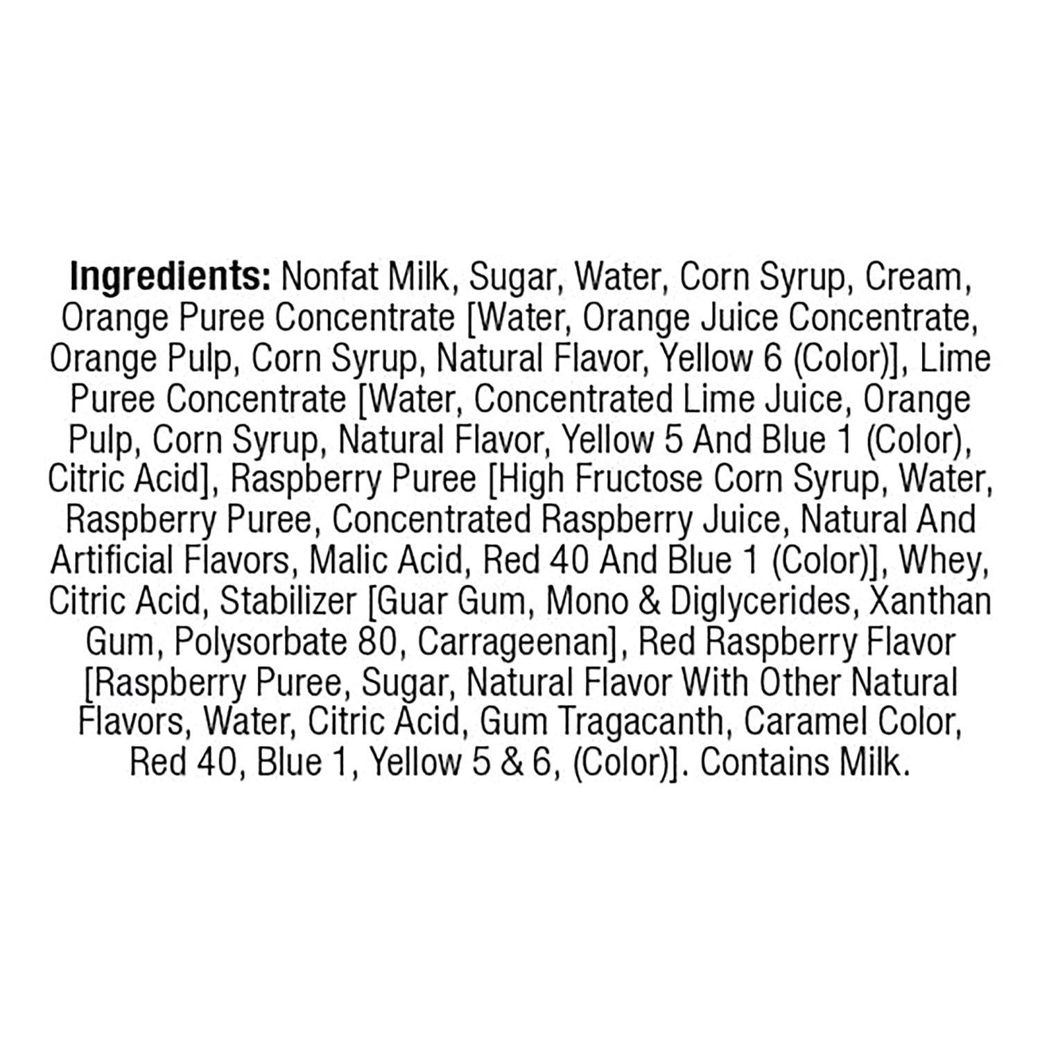 slide 3 of 4, Cedar's Cedar Crest Rainbow Sherbet, 1 pint