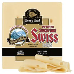 Boars Head Imported Switzerland Swiss (Deli Freshly Sliced)