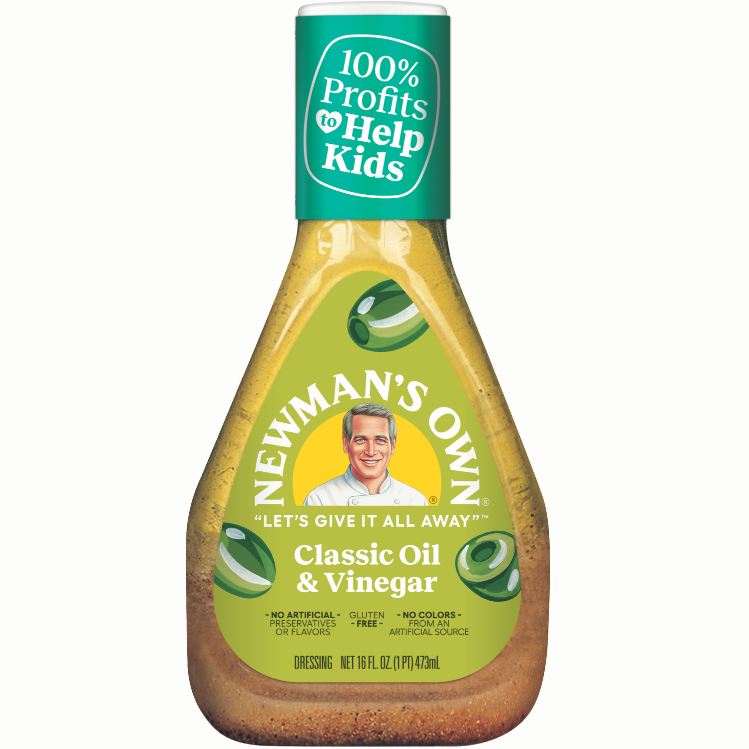 slide 1 of 6, Newman's Own Classic Oil & Vinegar Dressing 16 fl oz, 16 oz