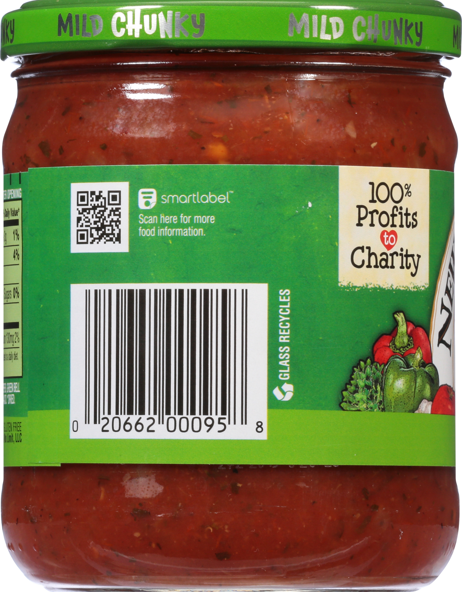 slide 2 of 5, Newman's Own Chunky Mild Bold Flavor Salsa 16 oz, 16 oz