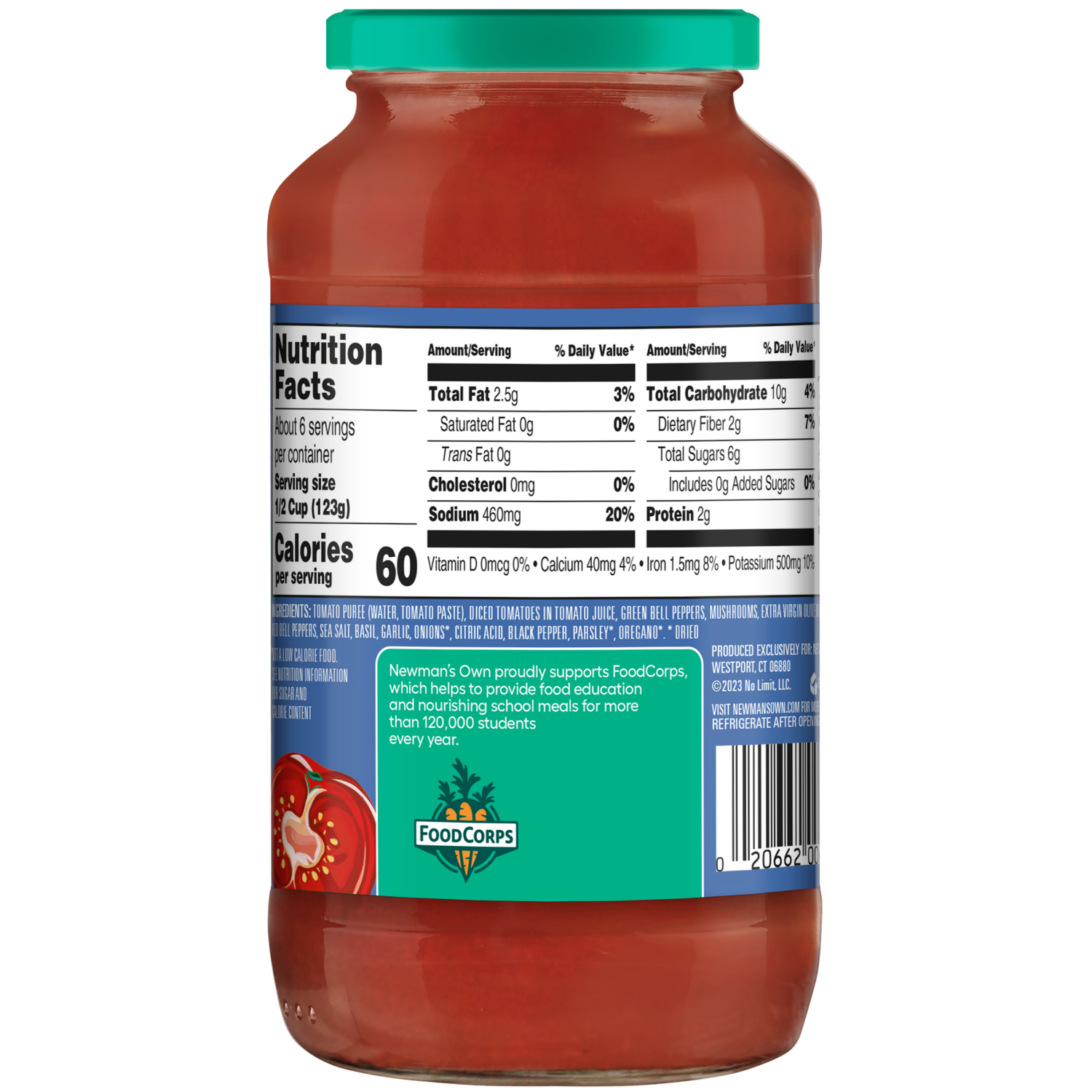 slide 2 of 2, Newman's Own Sockarooni Pasta Sauce 24 oz, 24 oz