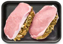 Pork Chop Boneless Stuffed Old Fashion - 1.25 Lbs