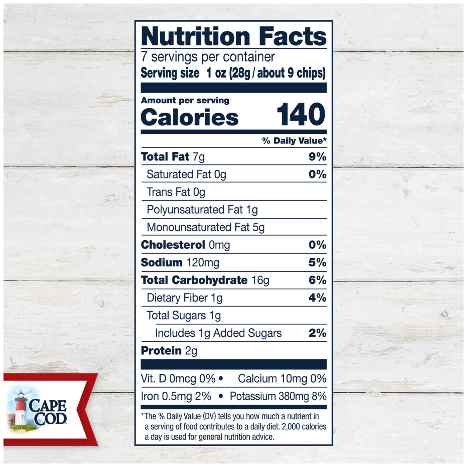 slide 3 of 6, Cape Cod Honey BBQ Chips, 7.000 oz