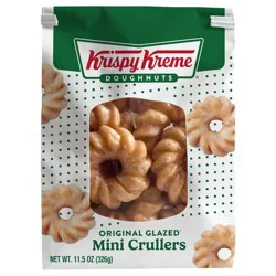 Krispy Kreme Original Glazed Mini Crullers - 12 Pack