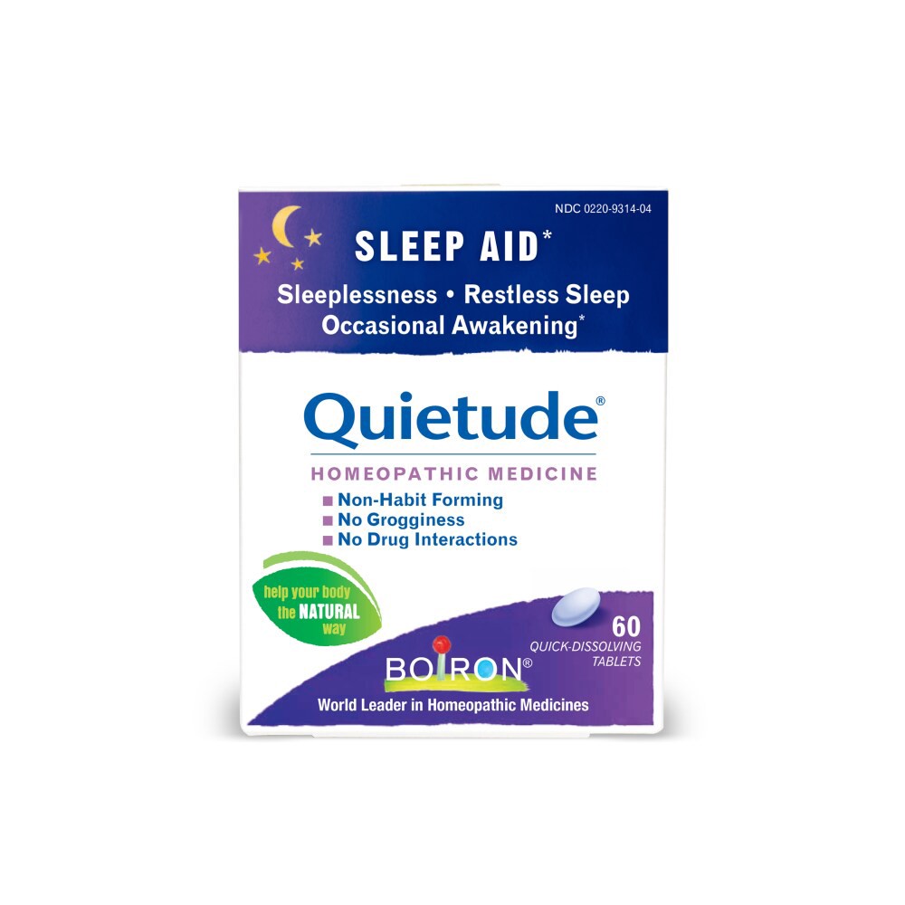 slide 1 of 4, Boiron Quietude Tablets For Restless Sleep, 60 ct