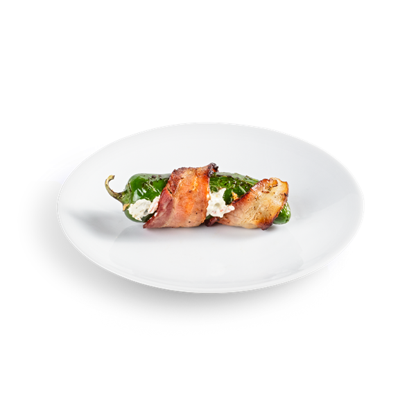 slide 1 of 1, Hy-Vee Imitation Crab Cheese Stuffed Jalapeno Peppers, per lb