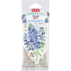 H-E-B Flavor Favorites Car Air Fresheners - Texas Roots Bluebonnets
