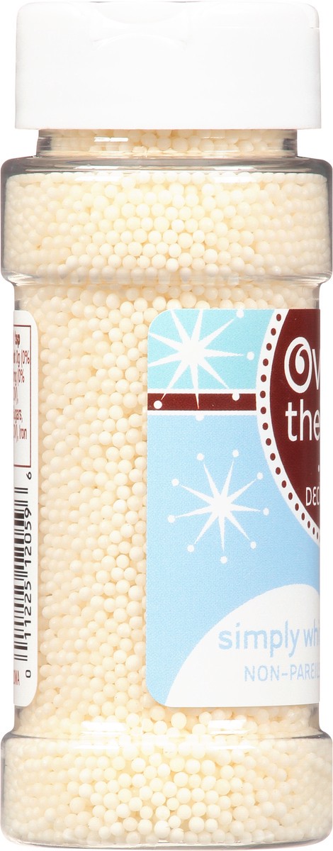 slide 5 of 16, Over The Top Decorating Simply White Non-Pareils 2.2 oz, 2.2 oz