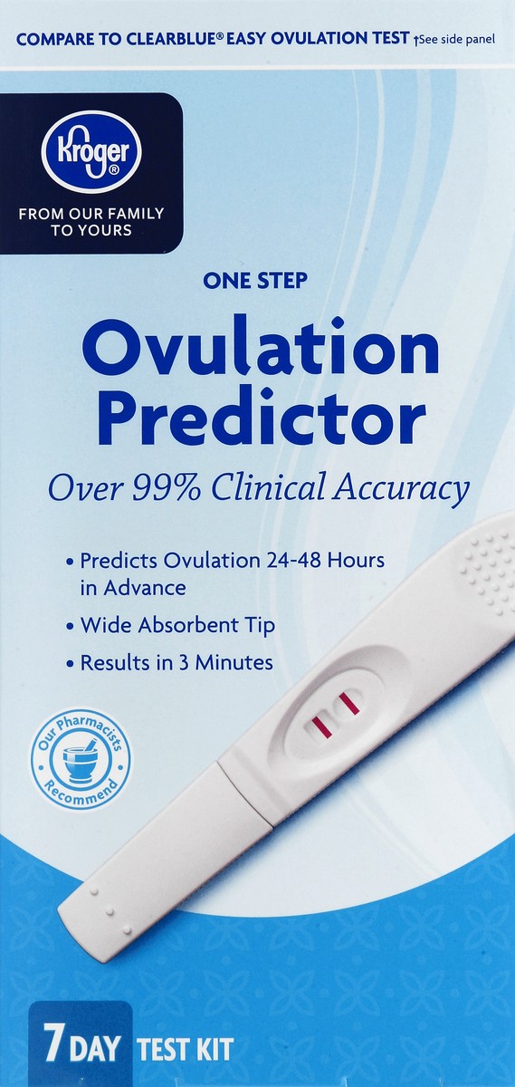 slide 3 of 5, Kroger Ovulation Predictor Kit, 7 ct