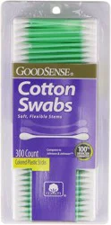 Good Sense GoodSence Flexible Sticks Double-Tipped Cotton Swabs
