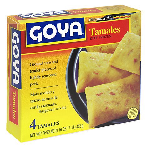 slide 1 of 1, Goya Tamales - 16 Oz, 16 oz
