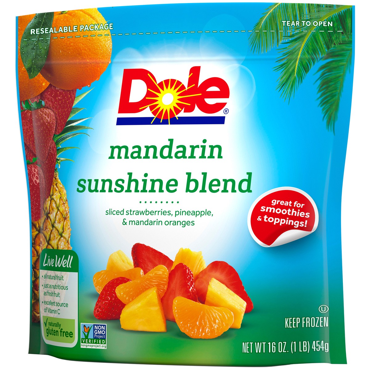 slide 12 of 13, Dole Mandarin Sunshine Blend 16 oz. Bag, 16 oz