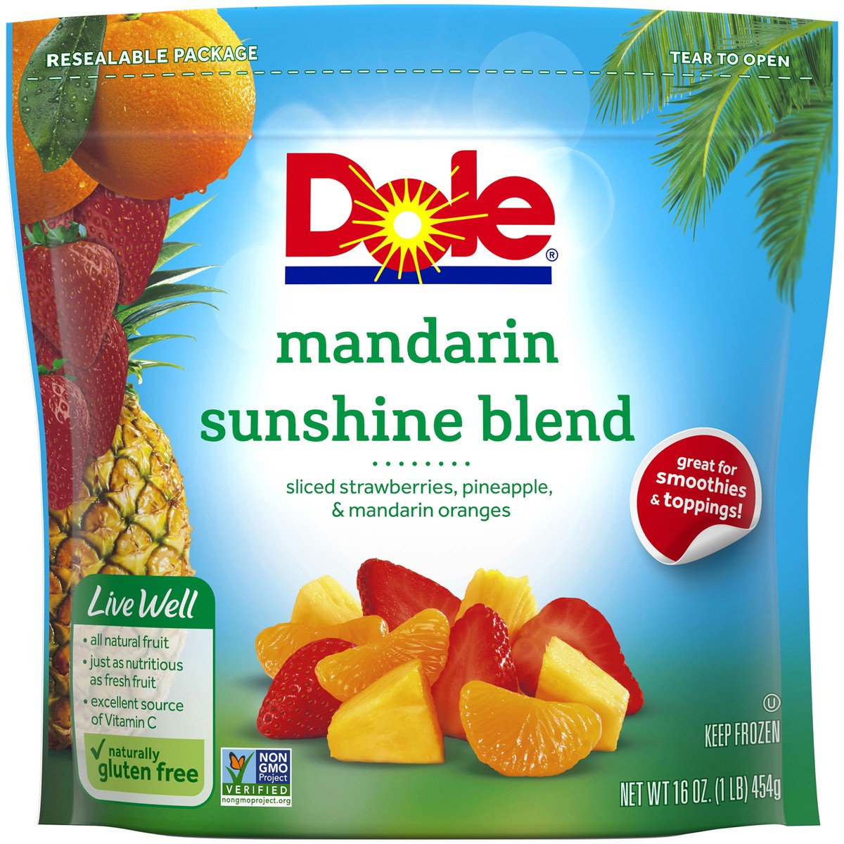 slide 3 of 13, Dole Mandarin Sunshine Blend 16 oz. Bag, 16 oz