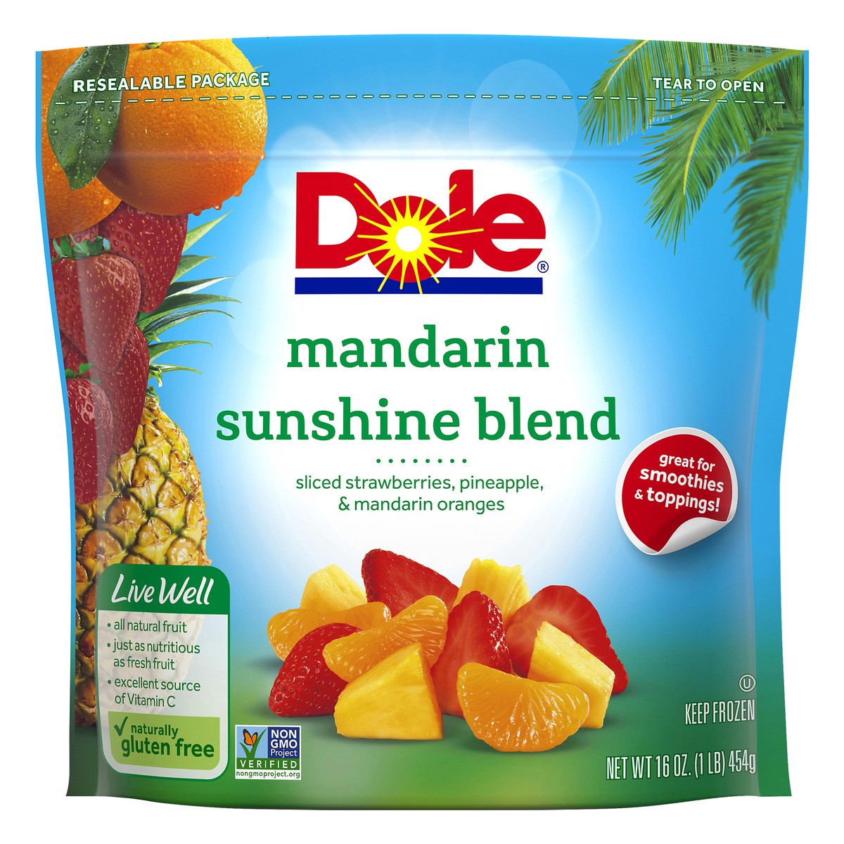 slide 6 of 13, Dole Mandarin Sunshine Blend 16 oz. Bag, 16 oz