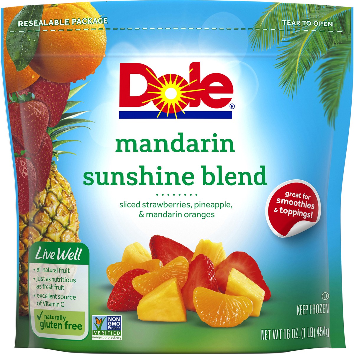 slide 1 of 13, Dole Mandarin Sunshine Blend 16 oz. Bag, 16 oz