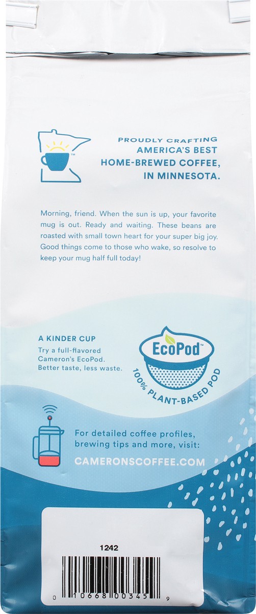 slide 8 of 9, Cameron's Coffee Roasted Ground Coffee Bag, Winter Blend, 10oz, 10 oz