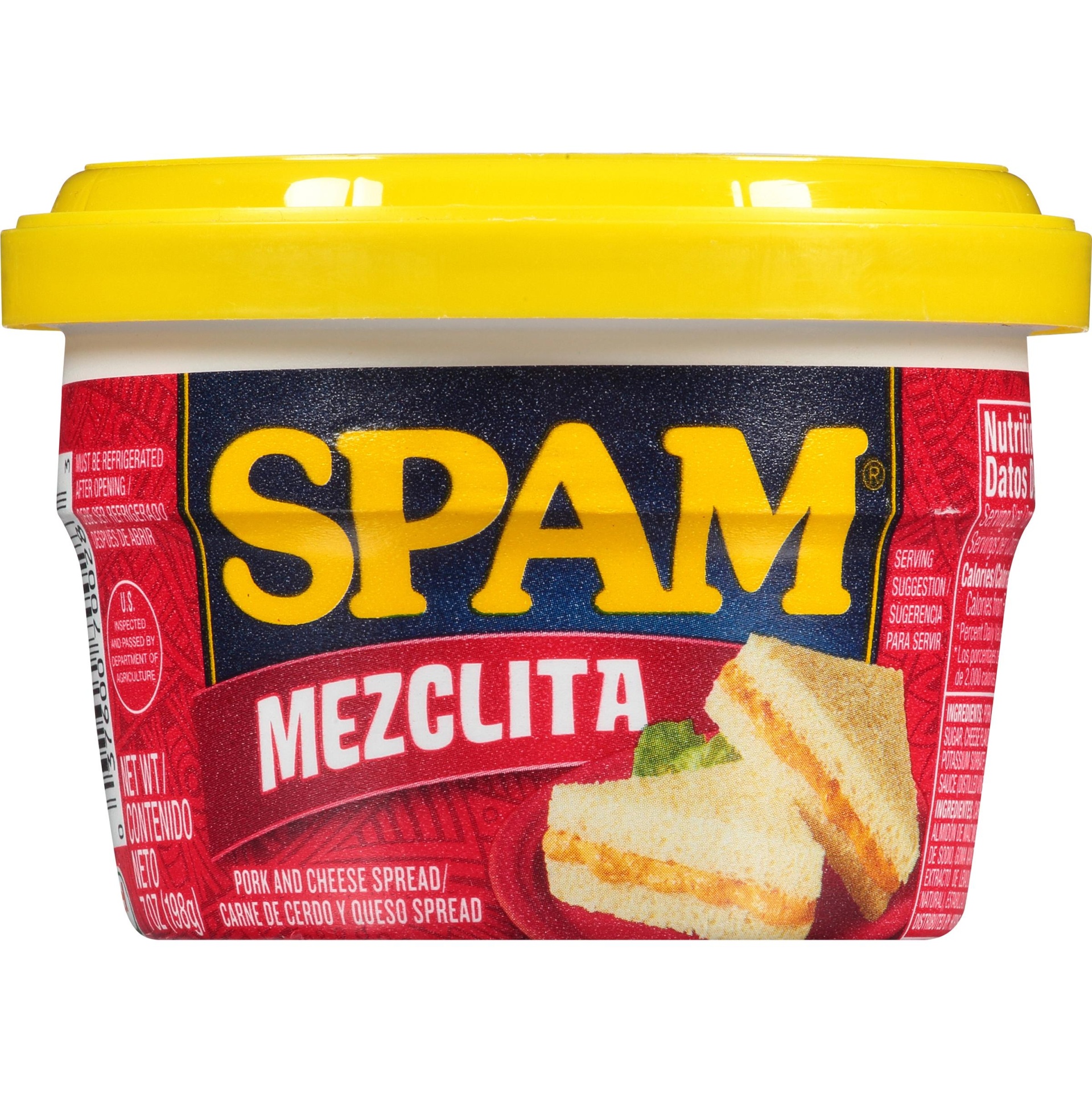 slide 1 of 1, SPAM Mezclita Spread, 1 ct