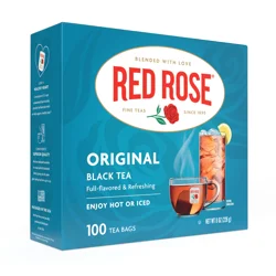 Red Rose Tea Bright & Refreshing Original Black Tea - 100 ct