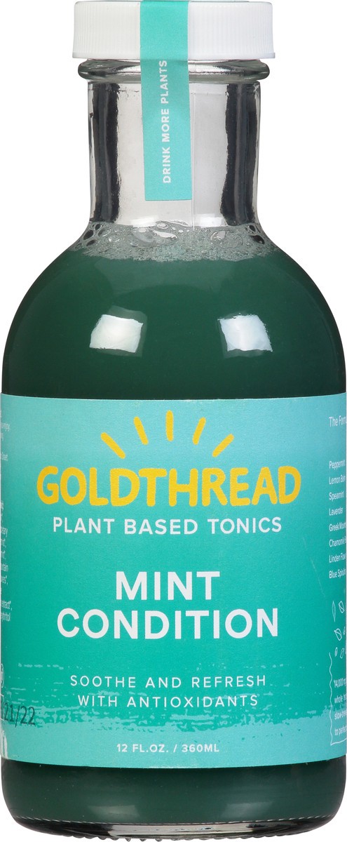 slide 6 of 9, Goldthread Drink Mint Condition, 12 oz