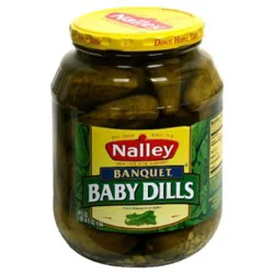Nalley Pickles Wholes Baby Dill - 46 Fl. Oz.