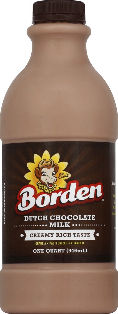 slide 4 of 4, Borden Dutch Chocolate Milk - 1qt, 1 qt