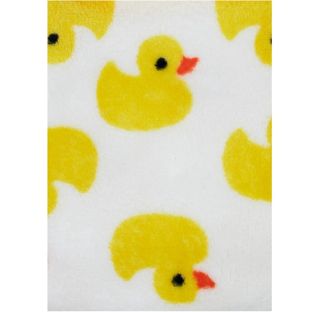slide 3 of 4, Cutie Pie Ducks Plush Baby Blanket, 1 ct