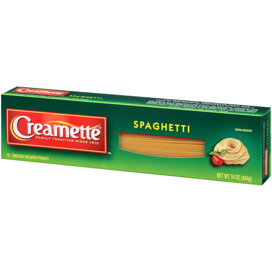 slide 3 of 8, Creamette Long Spaghetti, 16 oz