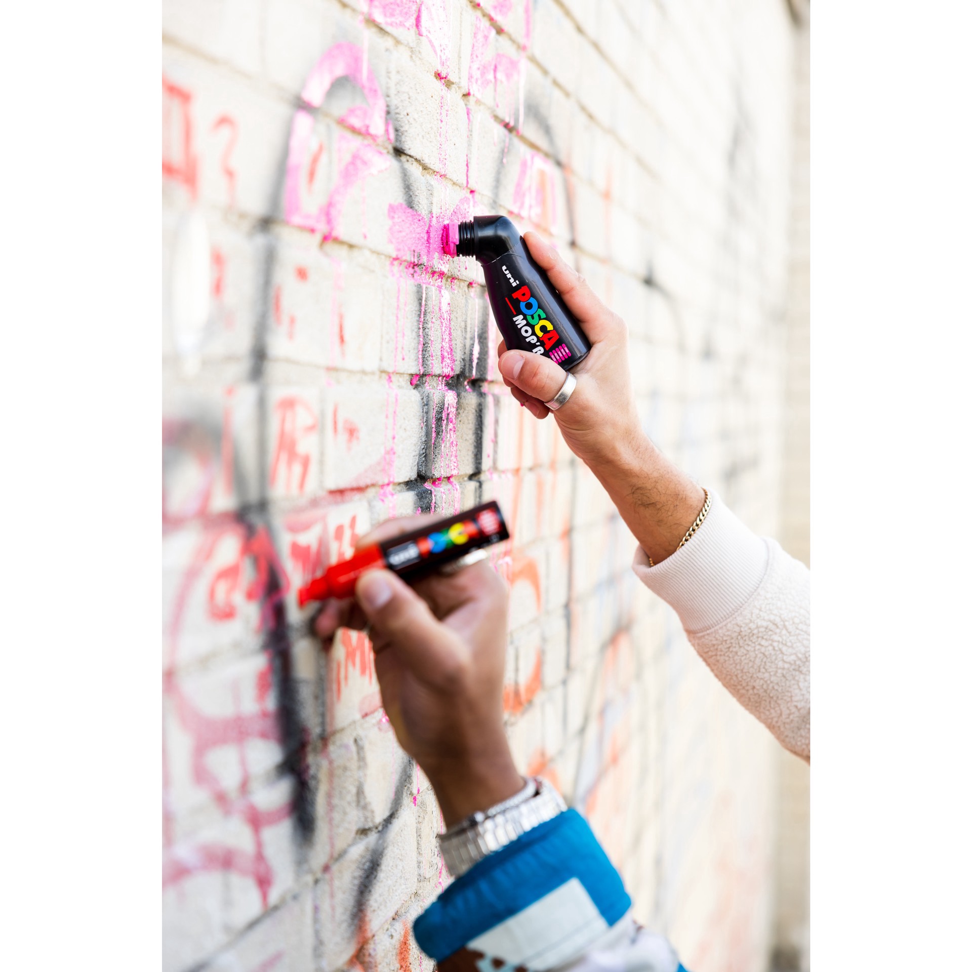 slide 3 of 10, Posca Mop'r Pcm-22 Acrylic Paint Marker, 1 ct