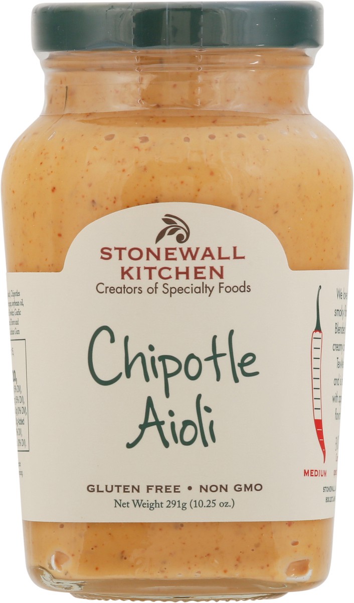 slide 6 of 9, Stonewall Kitchen Chipotle Aioli, Medium, 10.25 oz