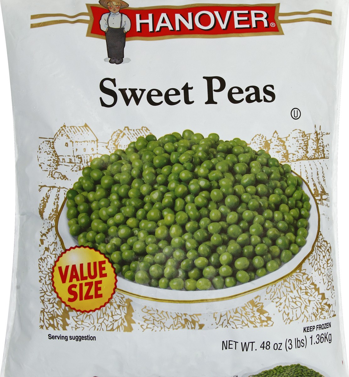 slide 1 of 5, Hanover Sweet Peas, 48 oz