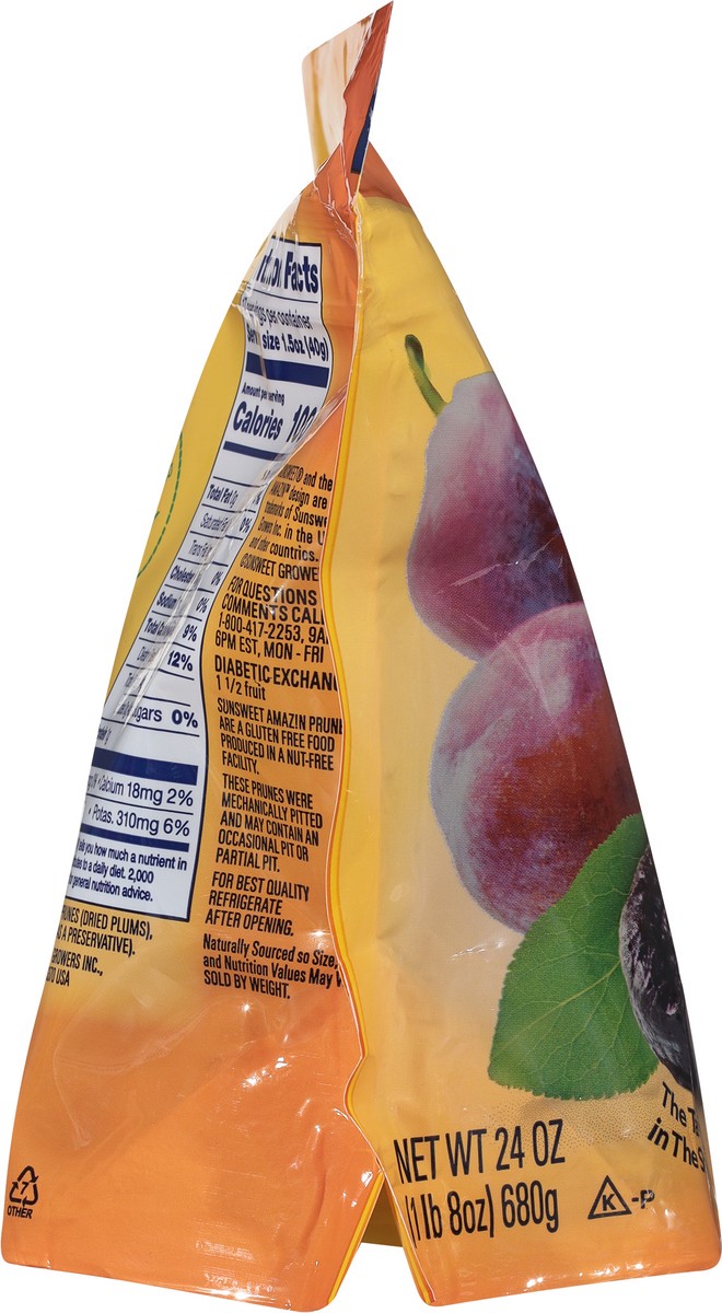 slide 5 of 13, Sunsweet Amazin Pitted Prunes Value Pack 24 oz, 24 oz