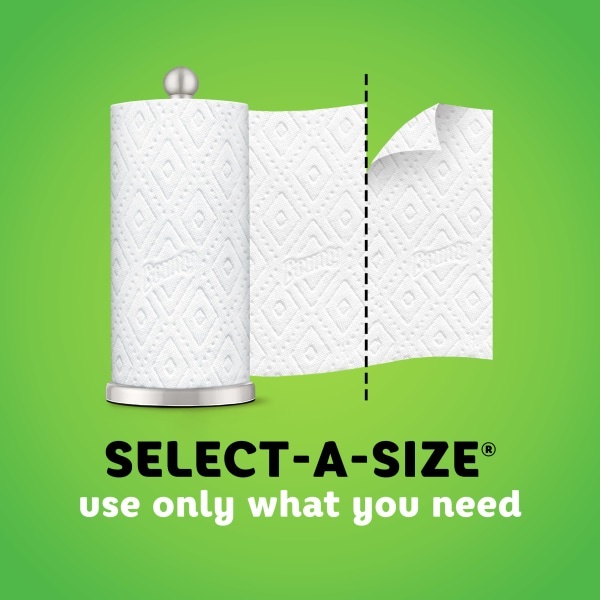 slide 5 of 5, Bounty Select-A-Size Paper Towels, Single Plus Rolls, 8 ct