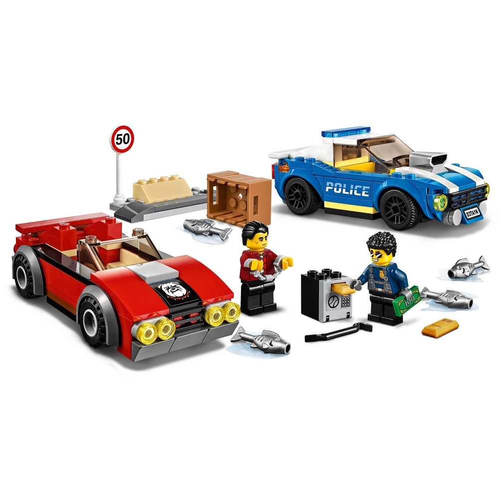 slide 7 of 7, LEGO City Police Highway Arrest Building Set for Kids 60242, 1 ct