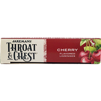 slide 17 of 25, Jakeman's Throat & Chest Cherry Lozenge Cough Drop Box, 24 ct