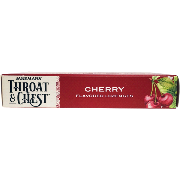 slide 12 of 25, Jakeman's Throat & Chest Cherry Lozenge Cough Drop Box, 24 ct