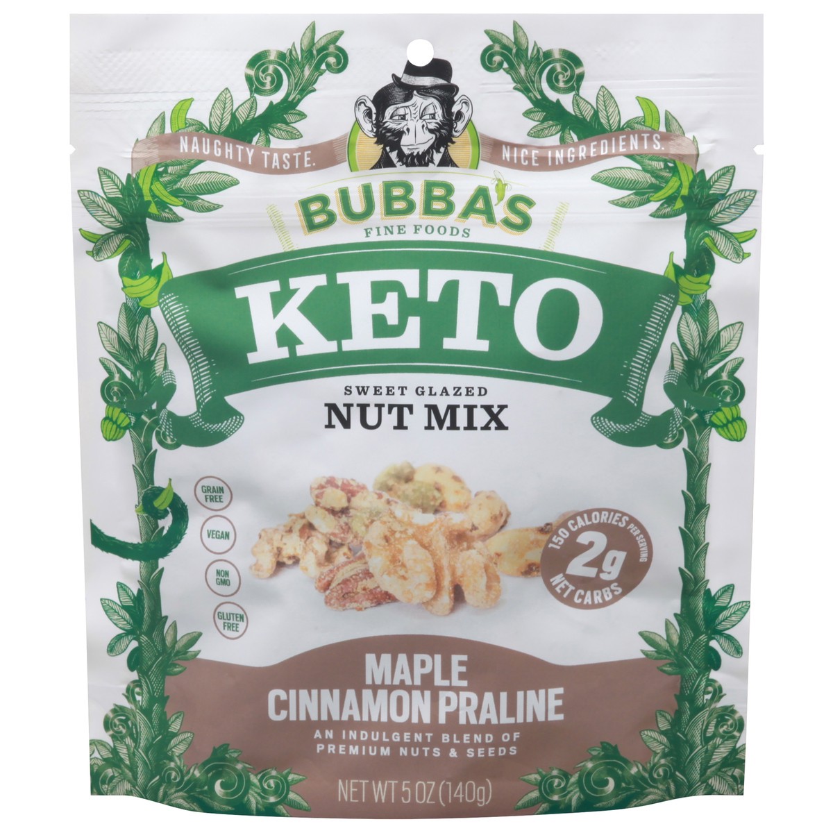 slide 1 of 4, Bubba's Fine Foods Bubbas Fine Nut Mix Ket, 5 oz