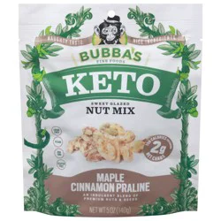 B. Fine Foods Keto Glazed Maple Cinnamon Praline Nut Mix 5 oz