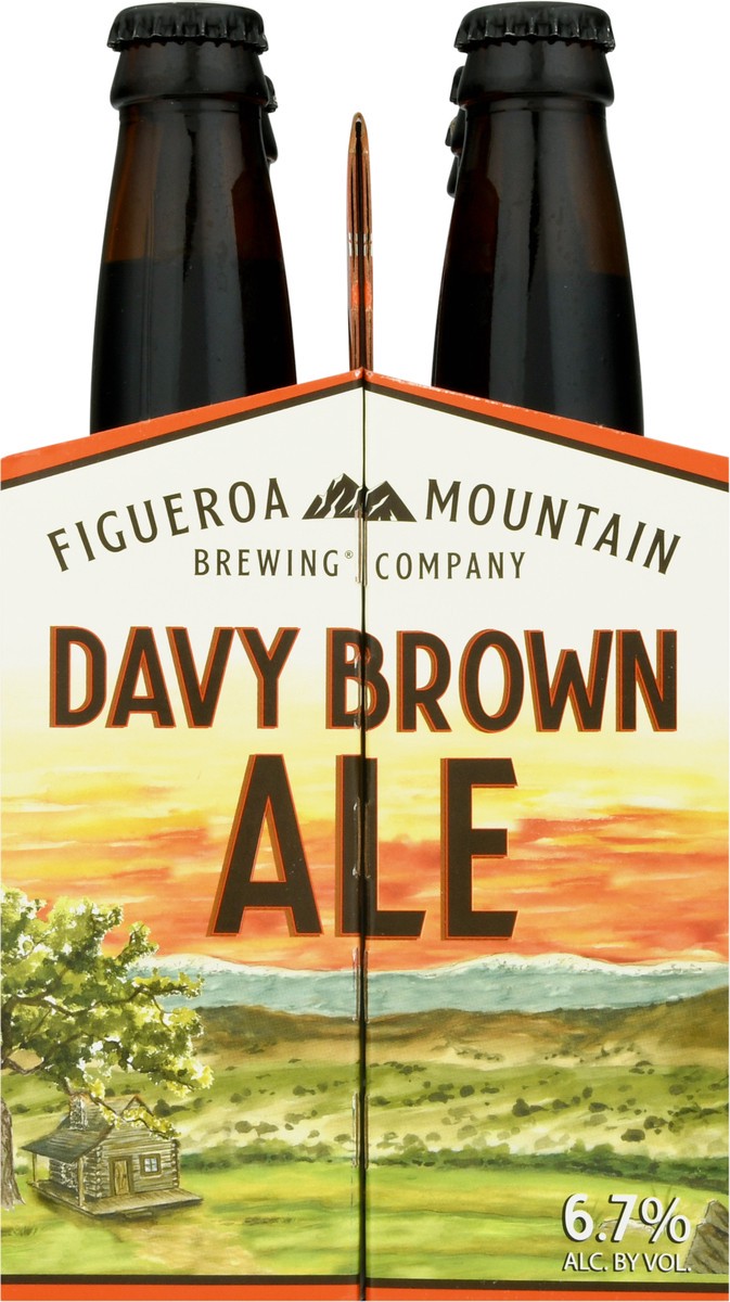 slide 7 of 9, Figueroa Mountain Brewing Company Davy Brown Ale Beer 6-12 fl oz Bottles, 6 ct; 12 oz