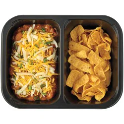 Meal Simple by H-E-B Beef Chili with Corn Chips