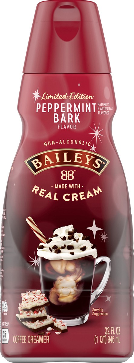 slide 1 of 10, Bailey's Peppermint Bark Coffee Creamer 32 oz, 32 oz