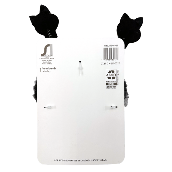 slide 4 of 5, Halloween Bopper Glitter Skull Headband, Silver, 1 Count, 1 ct