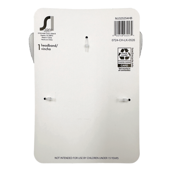 slide 4 of 5, Halloween Cat Ears Headband, Sequins Silver, 1 Count, 1 ct