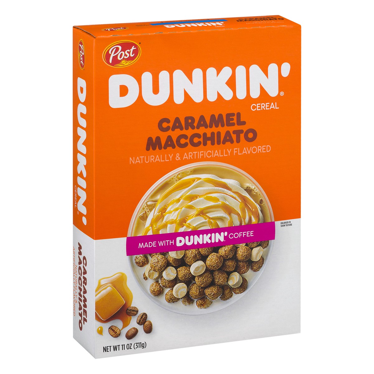 slide 5 of 13, Dunkin' Caramel Macchiato Cereal 11 oz, 11 oz