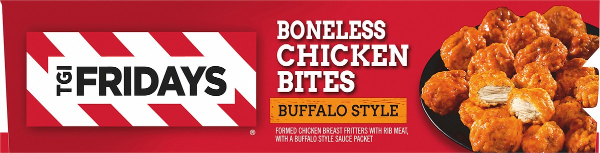 slide 8 of 9, T.G.I. Fridays TGI Fridays Frozen Appetizers Buffalo Style Boneless Chicken Bites, 15 oz. Box, 15 oz