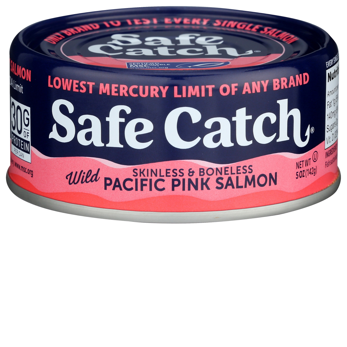 slide 1 of 7, Safe Catch Wild Pacific Skinless & Boneless Pink Salmon 5 oz, 5 oz