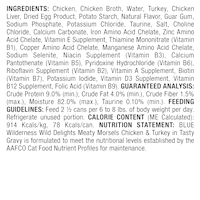 slide 10 of 13, Blue Buffalo Wilderness Wild Delights Grain Free Meaty Morsels Chicken & Turkey In Tasty Gravy Premium Wet Cat Food - 3oz, 3 oz