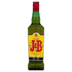 J&B Rare Blended Scotch Whisky, 750 ml