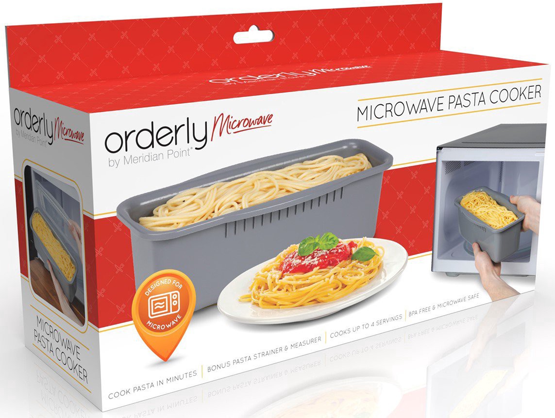 slide 1 of 1, Orderly Microwave Pasta Cooker, 1 ct
