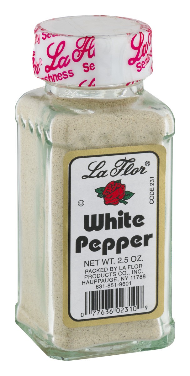 slide 2 of 9, La Flor White Pepper, 2.5 oz